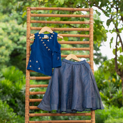 Neel Tara Skirt set for Girls