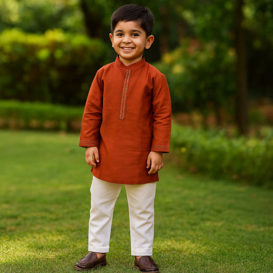 Rustic Dhoop Kurta Set