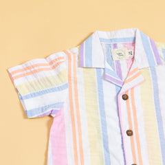 Rainbow Ribbons Playsuit Romper