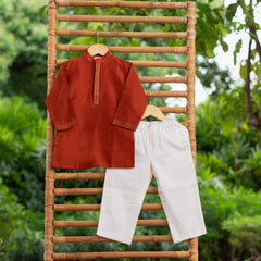 Rustic Dhoop Kurta Set