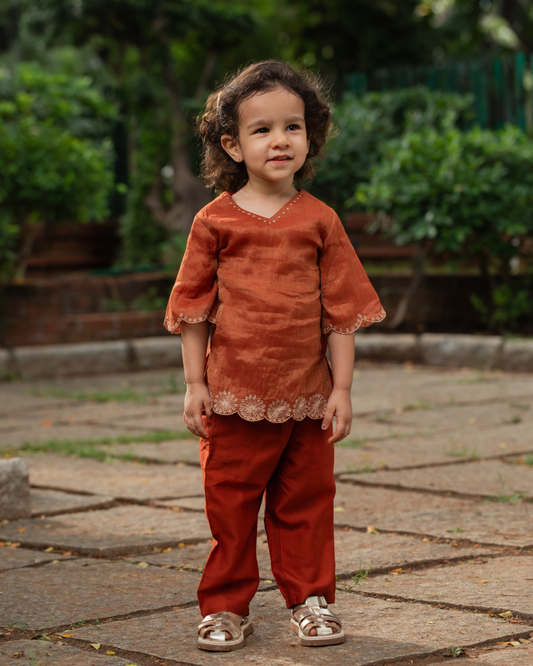 Rustic Dhoop Pant Set