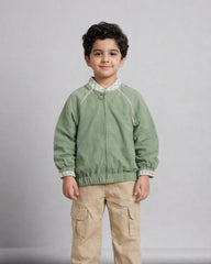 Patch & Play Sage Unisex Bomber Jacket