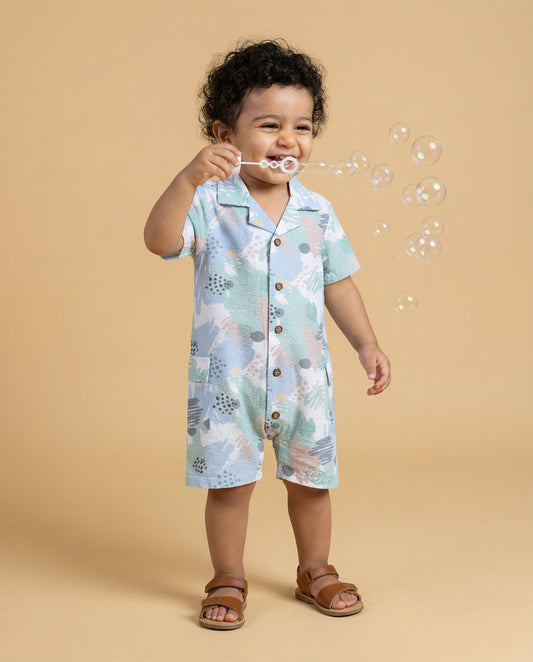 Crayon Adventures Playsuit Romper
