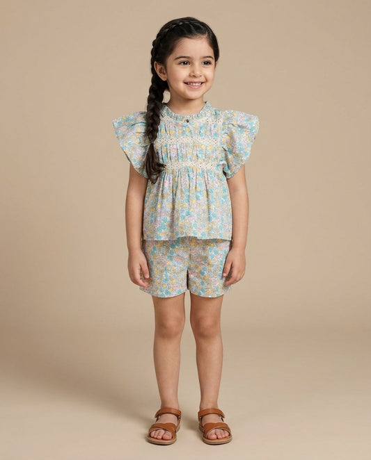 Petal Pops Smocked Co-ord