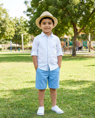 The Classic Charm Formal White Shirt