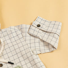 Grid Adventures, Patch & Play Hoodie Shirt for Boys