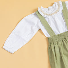 Evergreen Tales Pinafore Dress