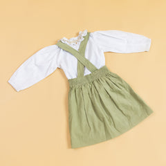 Evergreen Tales Pinafore Dress