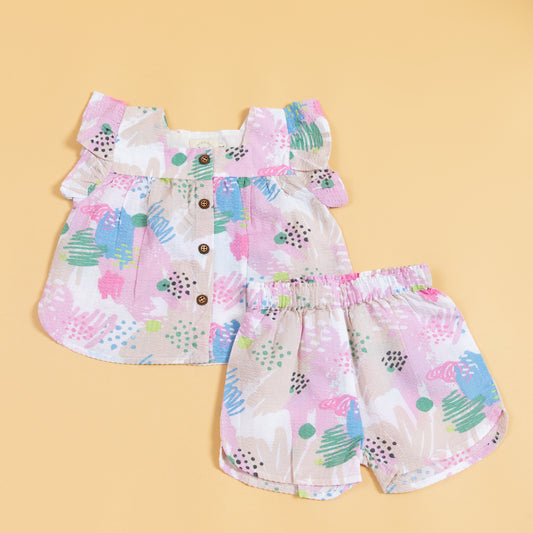 Crayon Adventures Pastel Relaxed Co-ord Set