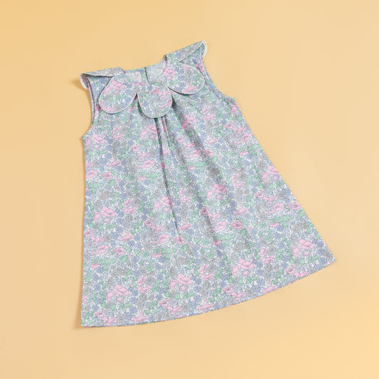 Petal Pops Flower neckline dress