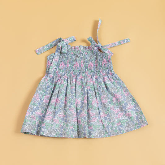 Petal Pops Charming  Smocked Dress