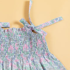 Petal Pops Charming  Smocked Dress