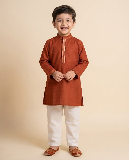 Rustic Dhoop Kurta Set
