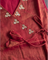 Gulabi Noor Lehenga Set