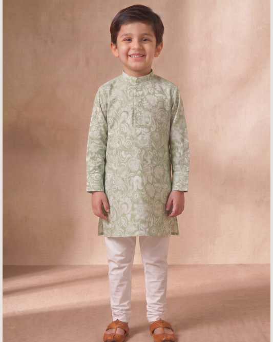 Paisley Printed Kurta