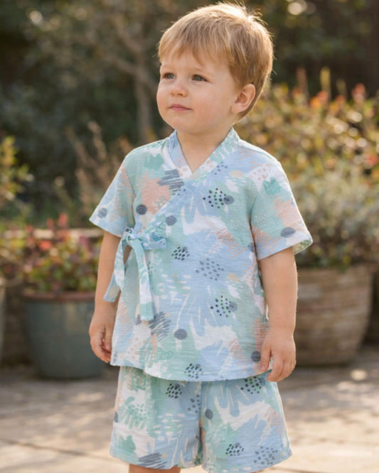 Crayon Adventures Kimono Co-ord Set
